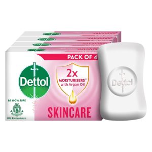 Dettol Soap Skin Care 4 x 125 g
