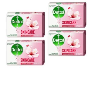 Dettol Soap skin care 4 x 120 g