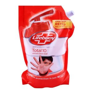 Lifebuoy Hand Wash Active Total Pouch 1 Ltr