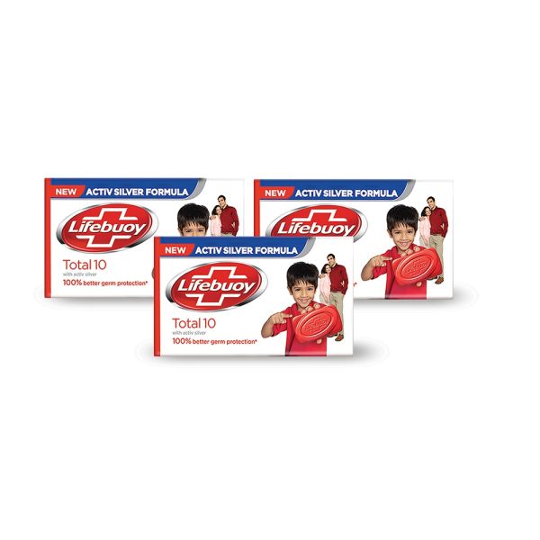 Lifebuoy Soap Total Trio Pack 3 x 106 g