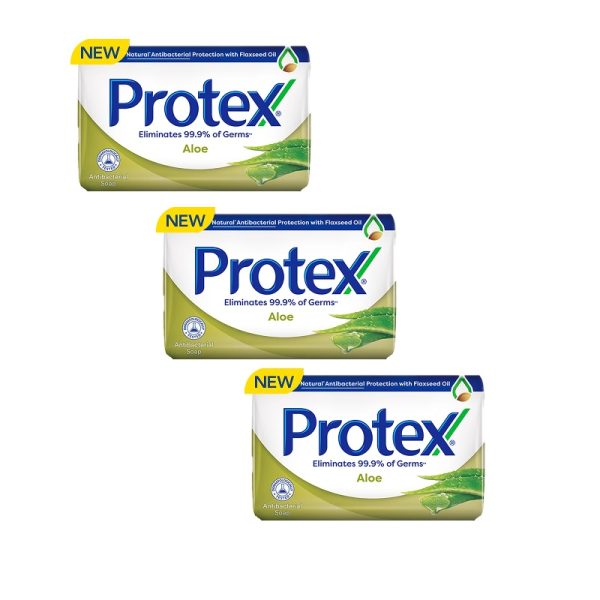Protex Soap Anti Bacterial Aloe 3 x 130 g