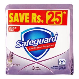 Safeguard Soap Lavender 3x135 g
