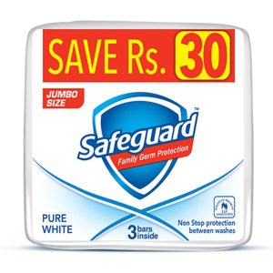 Safeguard Soap Pure White 3x175 g