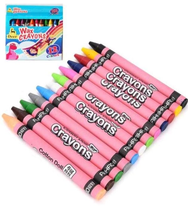 Deer Crayon Small Pack of 12