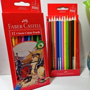 Faber Castell Classic Color Pencils Large Pack of 12