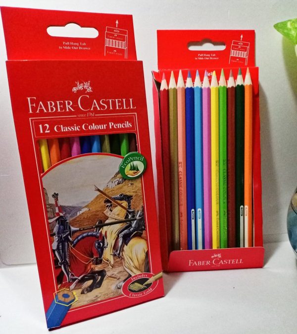 Faber Castell Classic Color Pencils Large Pack of 12