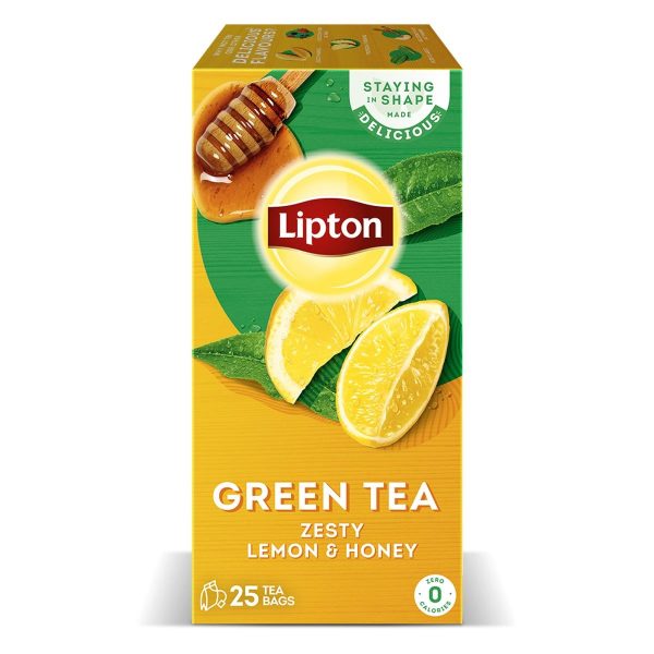 Lipton Green Tea Zesty Lemon and Honey 25 pc