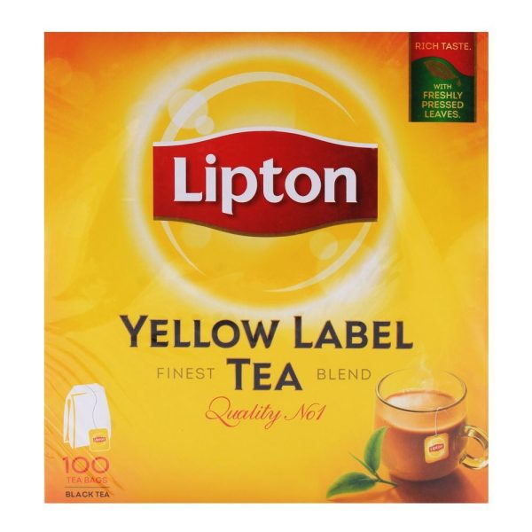 Lipton Yellow Label Tea Bags 100 pc