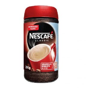 Nestle Nescafe Jar Classic Coffee Jar Arabica & Robusta Blend 200 g