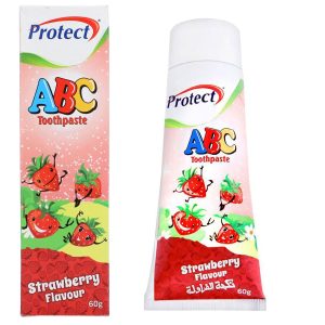 Protect Abc Strawberry Flavour Kids Toothpaste 60 g
