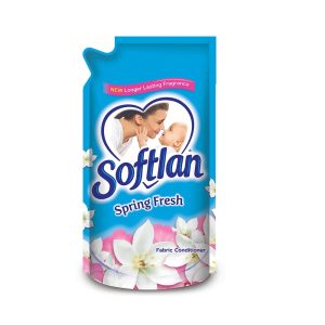 Softlan Fabric Softner Spring Fresh Pouch 450 ml